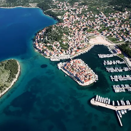 In Tribunj Mit Meerblick, Balkon, Klimaanlage, W-lan 5034-3 公寓 *