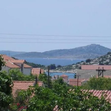 In Tribunj Mit Meerblick, Balkon, Klimaanlage, W-lan 5034-3 公寓