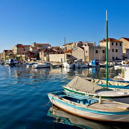 In Tribunj Mit Meerblick, Balkon, Klimaanlage, W-lan 5034-3 公寓 Tribalj