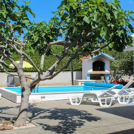 In Tribunj Mit Meerblick, Balkon, Klimaanlage, W-lan 5034-3 公寓 Tribalj