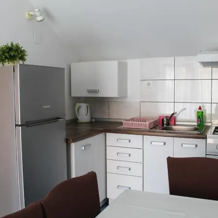 In Tribunj Mit Meerblick, Balkon, Klimaanlage, W-lan 5034-3 公寓 Tribalj