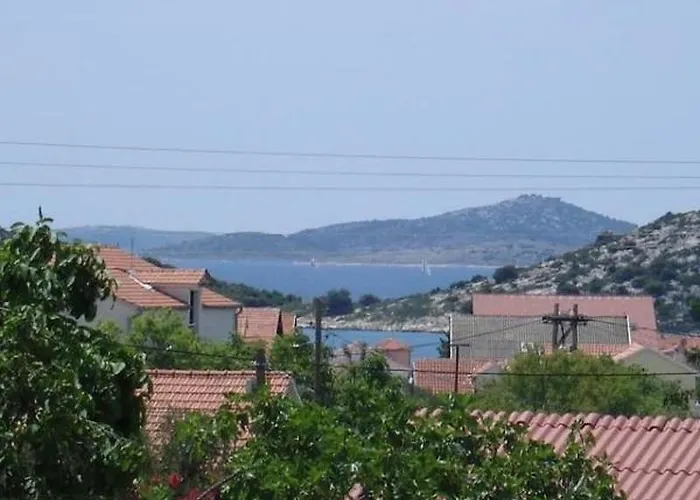 In Tribunj Mit Meerblick, Balkon, Klimaanlage, W-lan 5034-3 Appartement