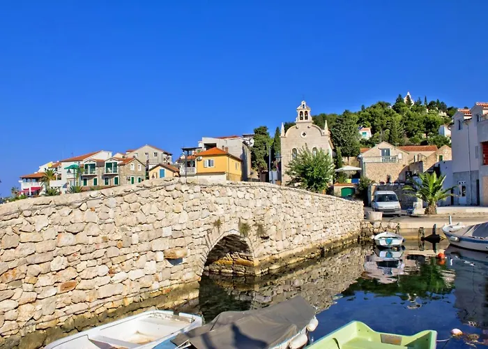 In Tribunj Mit Meerblick, Balkon, Klimaanlage, W-lan 5034-3 *