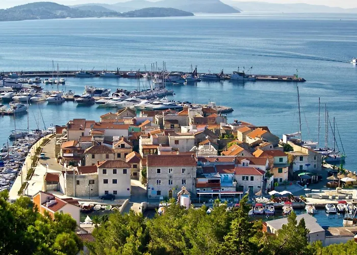 Appartement In Tribunj Mit Meerblick, Balkon, Klimaanlage, W-lan 5034-3