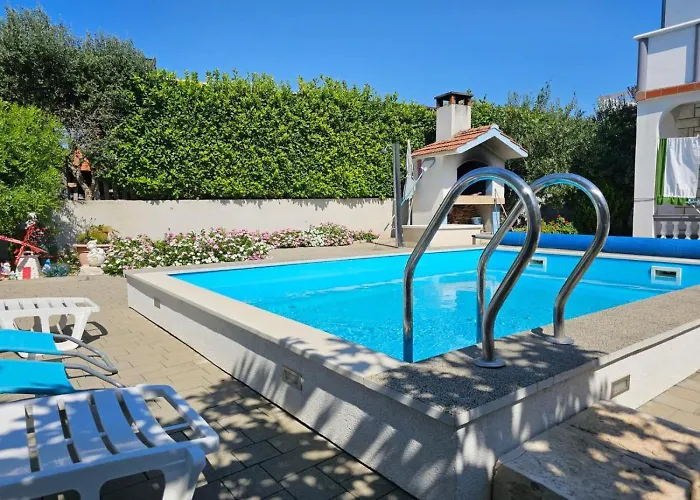 In Tribunj Mit Meerblick, Balkon, Klimaanlage, W-lan 5034-3