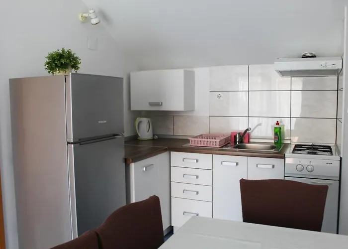 In Tribunj Mit Meerblick, Balkon, Klimaanlage, W-lan 5034-3 Appartement Tribalj